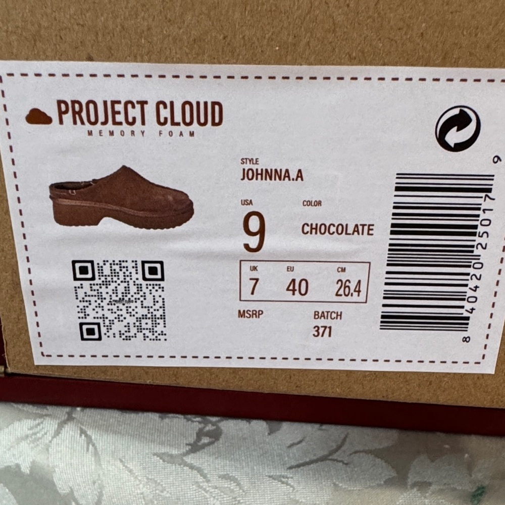 Project Cloud Brown Slip-On Clogs size 9 memory foam - Picture 2 of 7